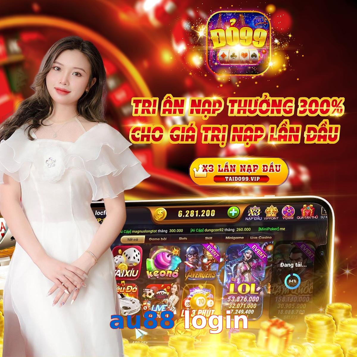au88 login